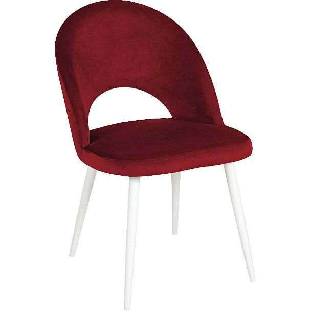 Комплект кухонных стульев Рэди бордовый велюр/белый, 3 шт. - Вид 3