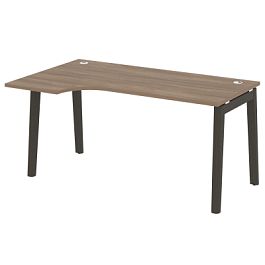 Onix Wood Стол эргономичный левый OW.SA-1 (L) Дуб аризона/Дуб тёмный/Антрацит металл 1580*980*750 (720/460) - Фото предпросмотра