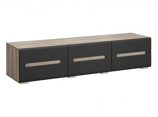 Спальня "Наоми" ТБ-17 дуб каньон/графит - Вид 1