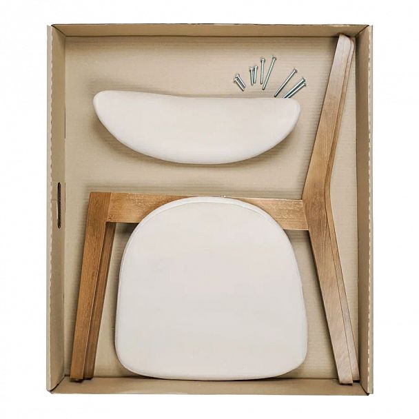 Стул Ruby, велюр бежевый - Вид 6