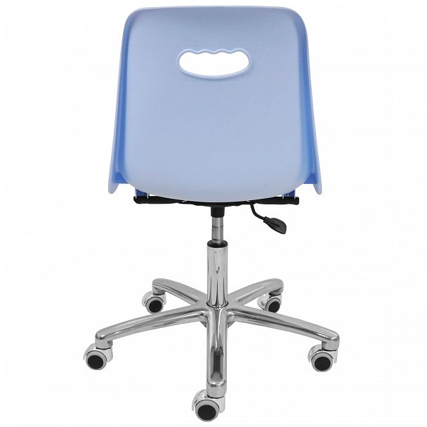 Кресло "Venezia SW на крестовине CINA алюминий", голубой - Вид 4