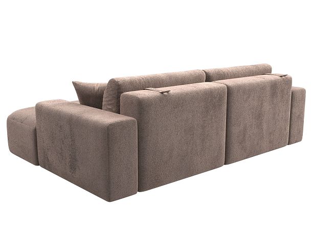 Диван угловой Лига-036 НПБ Классик правый угол Велюр бежевый - Вид 6