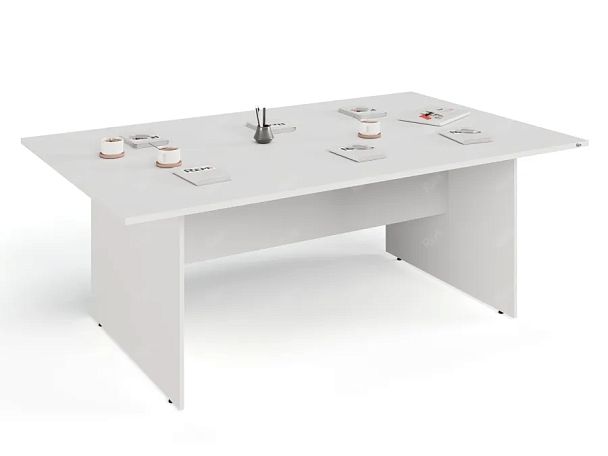 ЛАЙТ / LIGHT RLG009-20x12 Конференц-стол 200x120x75 Белый - Вид 4