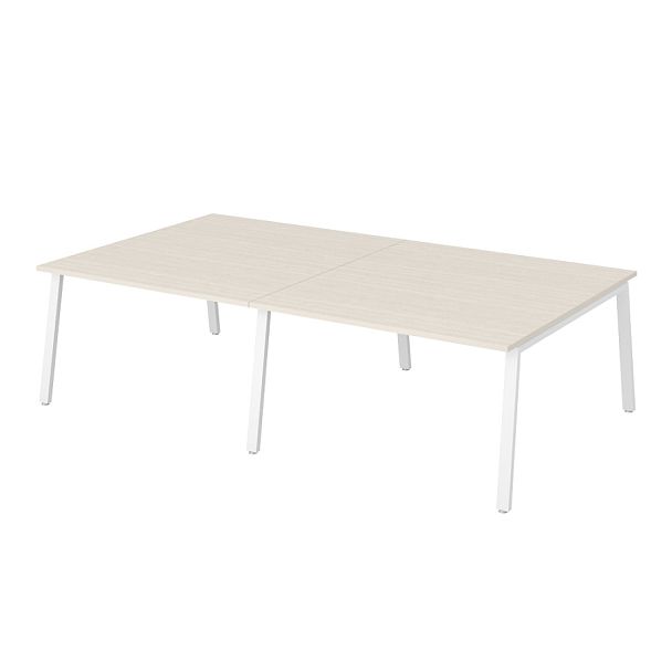 Рабочие станции "Столы для персонала"  ПК-ТНП-СР280Х160Н4/МКА/БЭ-В2-876 дуб альпийский - Вид 1