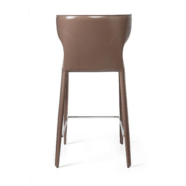 Стул полубарный Austin, кожа капучино - Вид 5