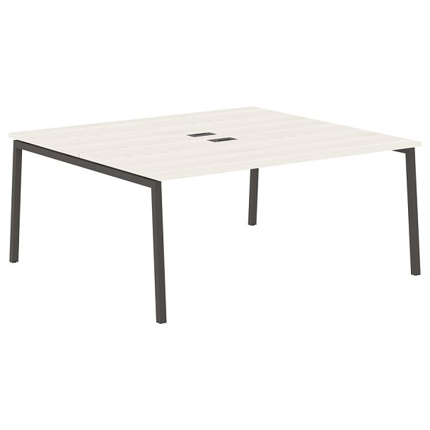 Стол 2-х местный ELWST 1716 Ясень Траун/Мокко 1760х1606х750 EDIS - Вид 1