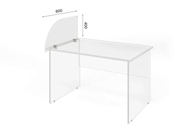 ЛАЙТ / LIGHT RLG056 Перегородка 1,6x80x40 Белый - Вид 2