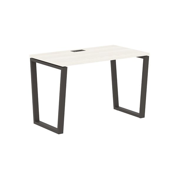 Стол прямой EVST 1167 Ясень Траун/Мокко 1160х670х750 EDIS - Вид 1