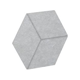 AcustiX Настенная панель шестигранная (3 луча) VE.NP-6G3LU-200 Зимний Лес 400*346*12(сторона 200мм) - Фото предпросмотра