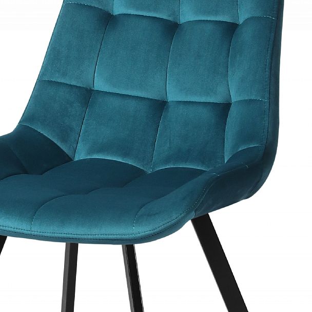 Комплект стульев поворотных Эйден М, Confetti izumrud/черный, 2 шт. - Вид 7