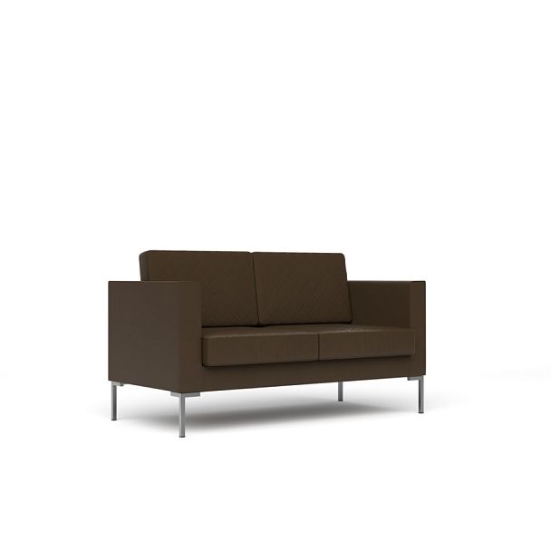 Диван 2-местный Malta Ml/2/cn1116 коричневый - Вид 1