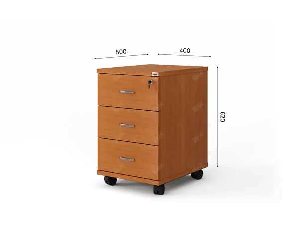 ЛАЙТ / LIGHT RLG019-40x50 Выкатная тумба 50x40x63 Вишня - Вид 2