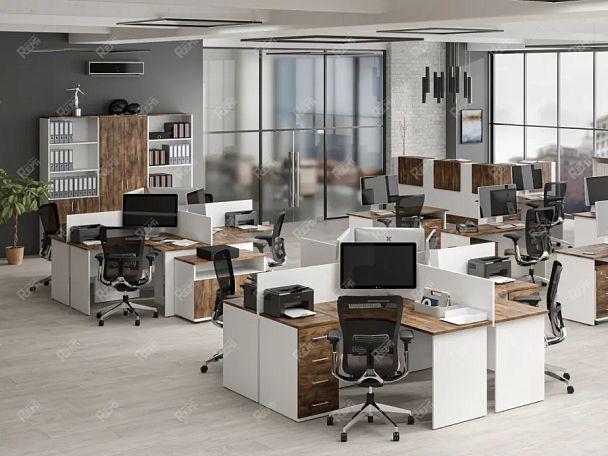 TANDEM RTD045-36U-SH Шкаф комби ун-й 366х380х1966 Таксония шоколадная/Белый - Вид 3