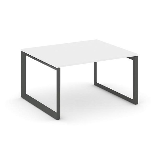 Style Project Next Стол переговорный SN-59O.SPRG-032.3 Белый/Металл Антрацит 1180*1180*750 - Вид 1