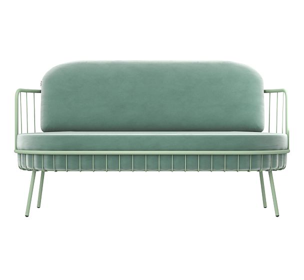 Диван Sheffilton SHT-SF8 нежная мята/мятный - Вид 3