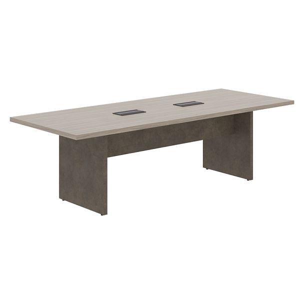 Стол для заседаний СФ-531102 Дрифтвуд /Бетон чикаго темно-серый 2600х1020х760 WOOD&STONE - Вид 1