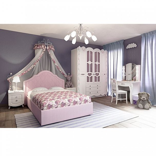 Кровать мягкая "Розалия" 1200М - Вид 2