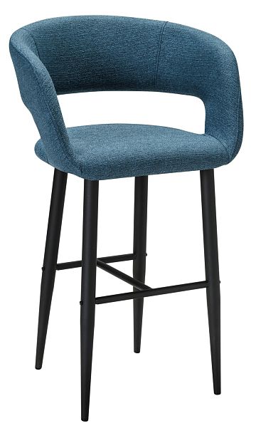 Кресло Бар.Hugs синий/черный - Вид 1