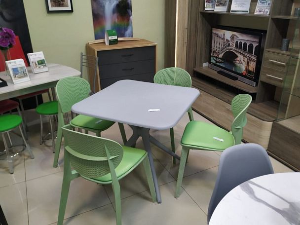 Стол Sheffilton SHT-TU30/TT30 83/83 белый/бук - Вид 9