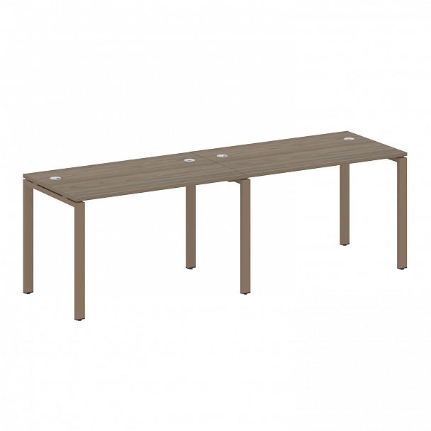 Рабочая станция "Metal System" БП.СМ-2.2 вяз/мокко - Вид 1