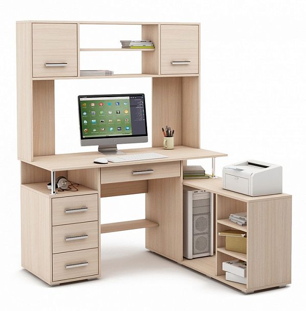 Стол письменный Амбер-24Я - Вид 1