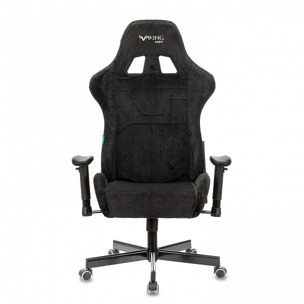 Кресло компьютерное Zombie VIKING KNIGHT, 2 подушки, ткань, черное, 1379928 - Вид 9