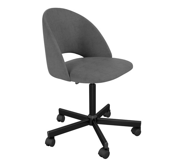 Стул подъемно-поворотный Sheffilton SHT-ST34/S155 платиново-серый/черный - Вид 1