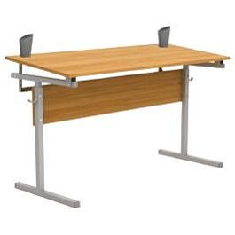 Парта регулируемая Ш-304М, 2-местная, дуб, гр.2-6 - Фото предпросмотра