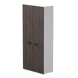 Гардероб Everprof EVO 800х383x1835 Белый/Дуб Пасадена - Фото предпросмотра