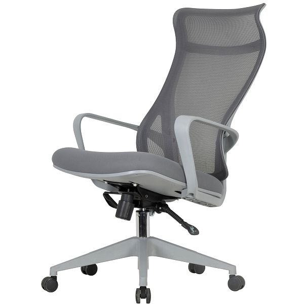 Офисное кресло CHAIRMAN CH577, ткань/сетка, серый - Вид 4