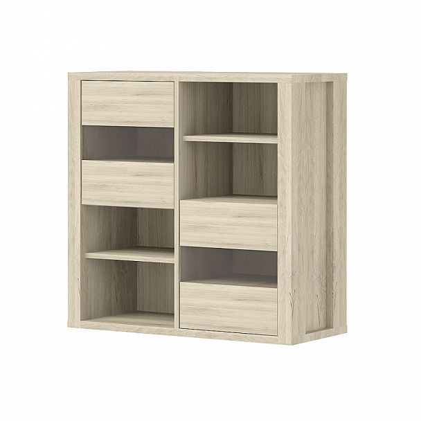 Шкаф навесной "Town" ПК-ТАН-ШК84Х85С2/Н2-В1-1029 кронберг - Вид 1