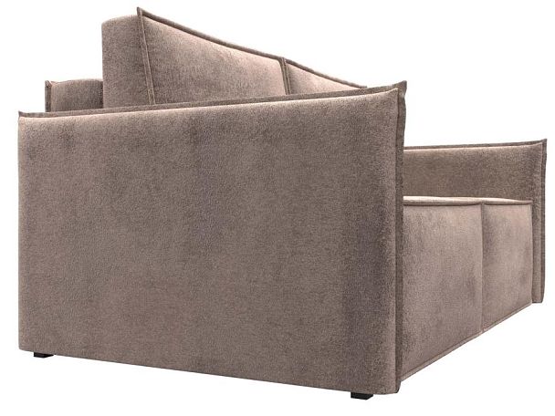 Диван прямой Либерти мини Велюр бежевый - Вид 3