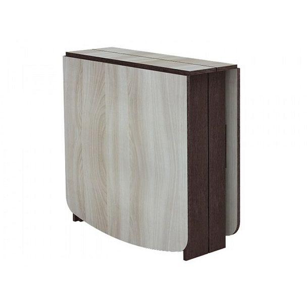 Войцех5 СТОЛ-КНИЖКА 276(2294)х803 венге/шимо светлый (СНЯТ) - Вид 4