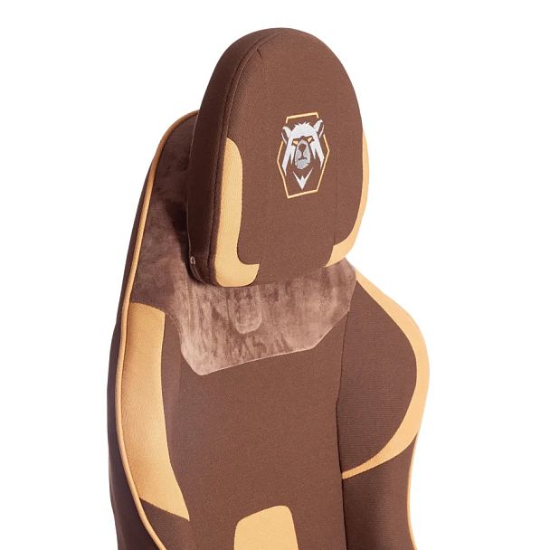 Кресло Айбир/Ibear, ткань, коричнево-бежевый /brown-beige - Вид 9