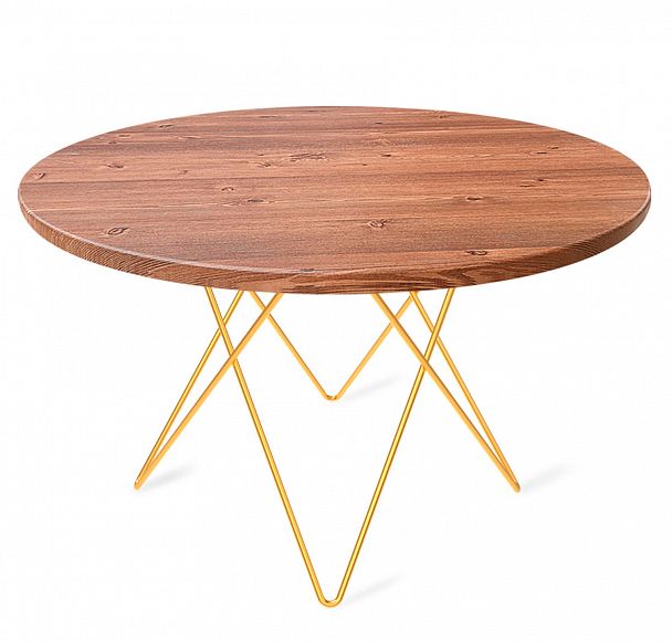 Основание для стола Sheffilton SHT-TU37 металлическое золото - Вид 7