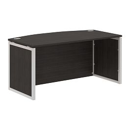 Стол руководителя XQPET 169H Дуб Юкон Модерн/Алюминий 1600х867х750 XTEN-QP - Фото предпросмотра