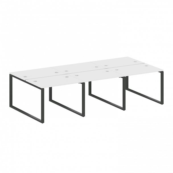 Рабочая станция "Metal System" БО.СМ-6.1 белый/антрацит - Вид 1