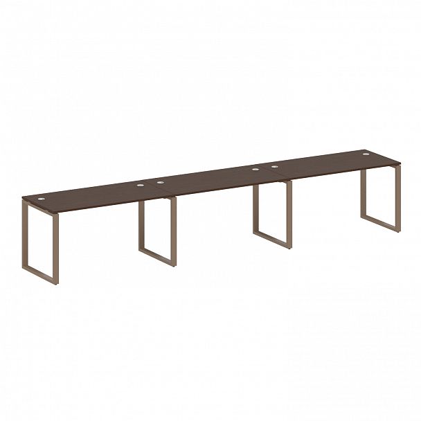 Рабочая станция "Metal System" БО.СМ-3.3 венге/мокко - Вид 1