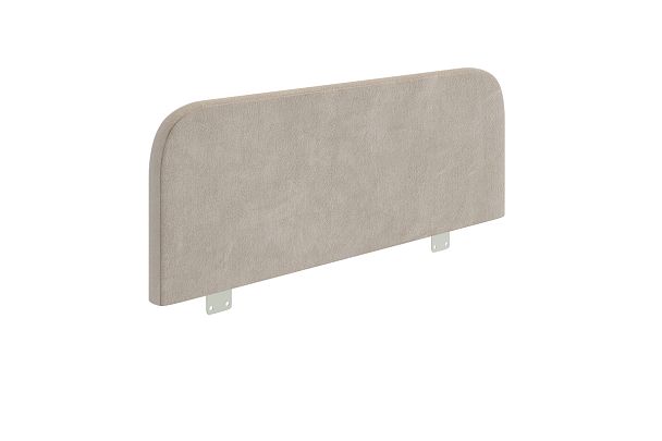 Ограничитель для кровати мягкий OKM-01.2763 латте (велюр) - Вид 2