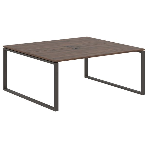 Стол 2-х местный EQWST 1716 Дуб Денвер тёмный/Мокко 1760х1606х750 EDIS - Вид 1