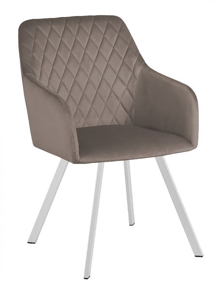 Комплект кресел поворотных Барли, Confetti mocco/белый, 3 шт. - Вид 4