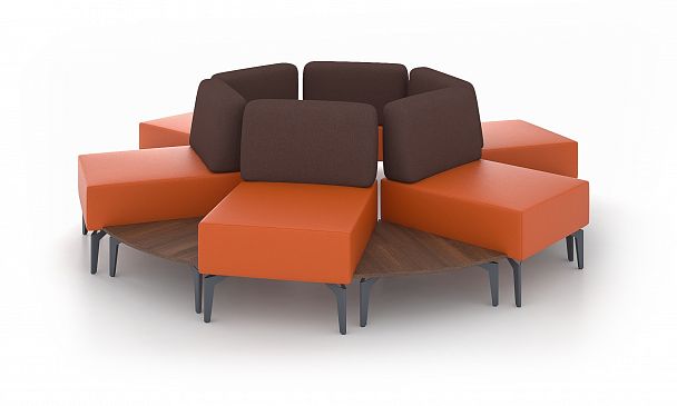 Диван "M23" компоновка №5 - Вид 2