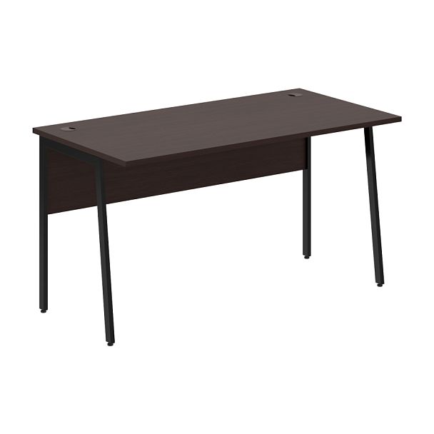 Стол прямой СП-3P Венге Магия/Черный 1400х720х755 IMAGO PLUS - Вид 1