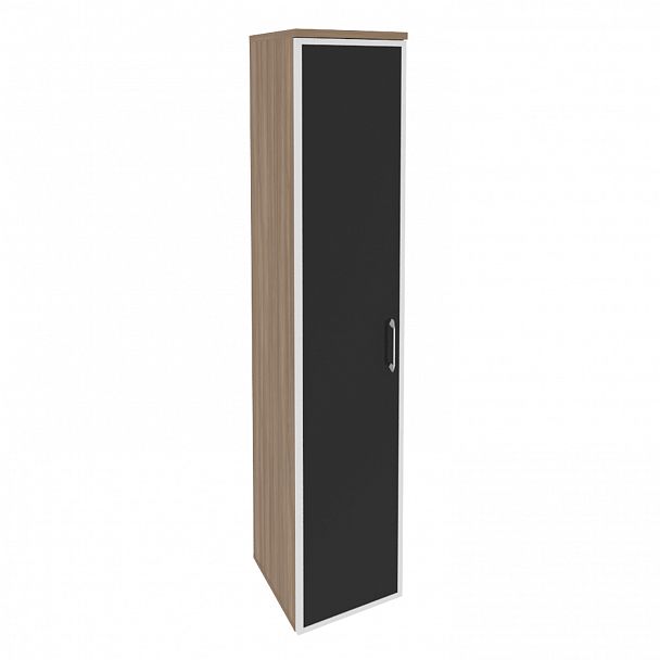 Шкаф "Onix" O.SU-1.10R white/black дуб аризона - Вид 1