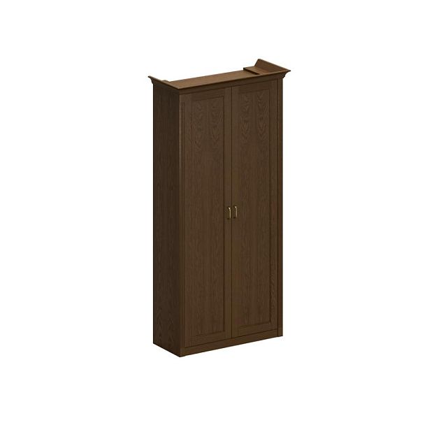 Шкаф для одежды комбинированный высокий Perseo ПС 351 ДМ дуб мелвилл - Вид 1