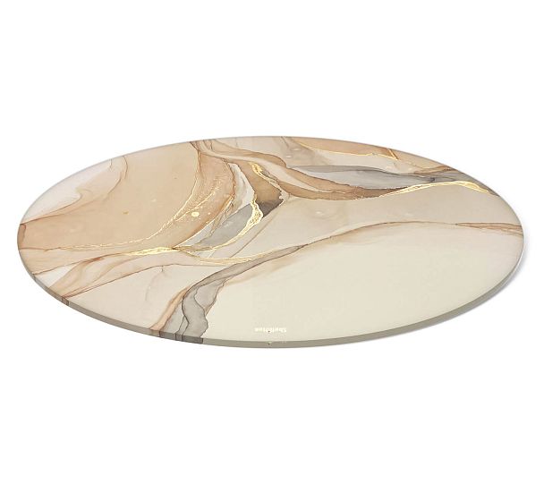 Столик журнальный Sheffilton SHT-S100/TT32 60 СТЕКЛО/МДФ хром лак/дымчатый топаз - Вид 3