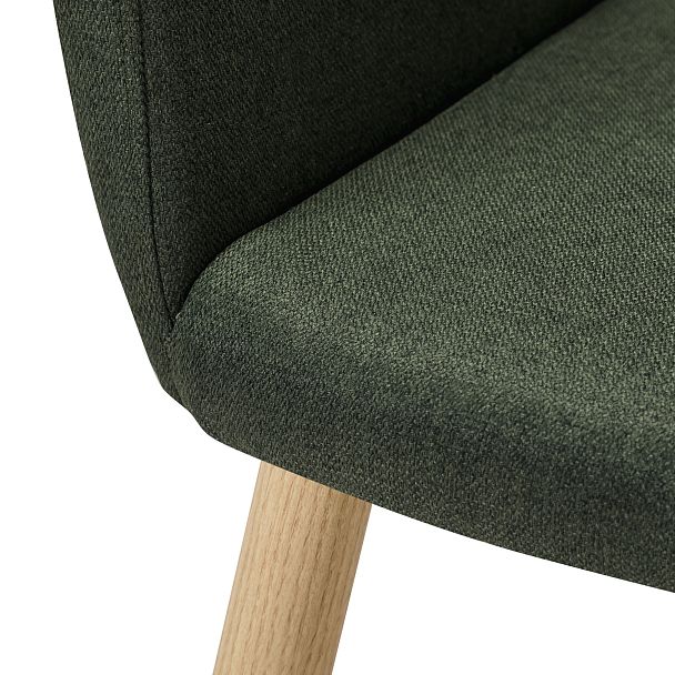 Кресло Oscar тёмно-зеленый/нат.дуб - Вид 6