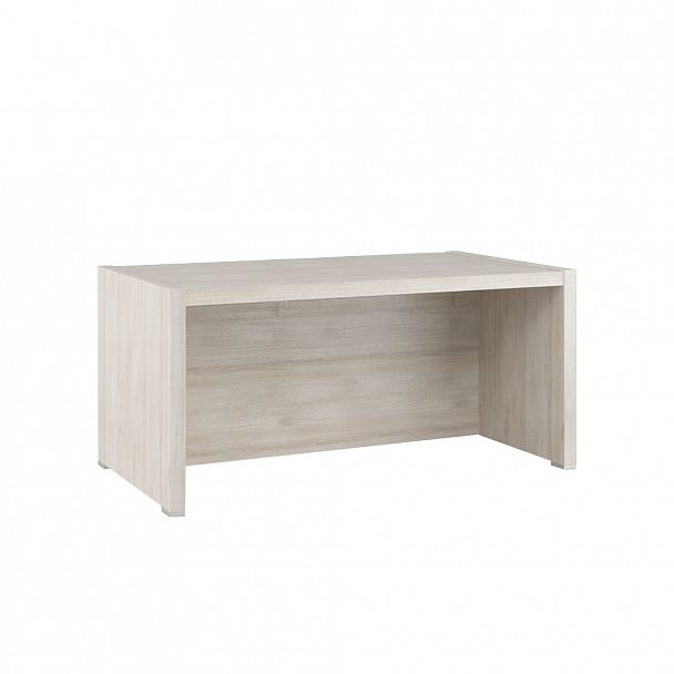 Стол письменный с симметричными опорами Solid 160x88x75 светлый дуб - Вид 1