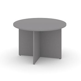Стайл Проджект Стол переговорный круглый SN-D.SPRG-004 Серый Пепел 1180*1180*750 - Фото предпросмотра