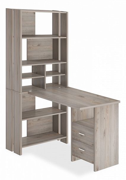 Стол компьютерный Домино Лайт СТЛ-ОВХ+С100Прям Нельсон - Вид 1